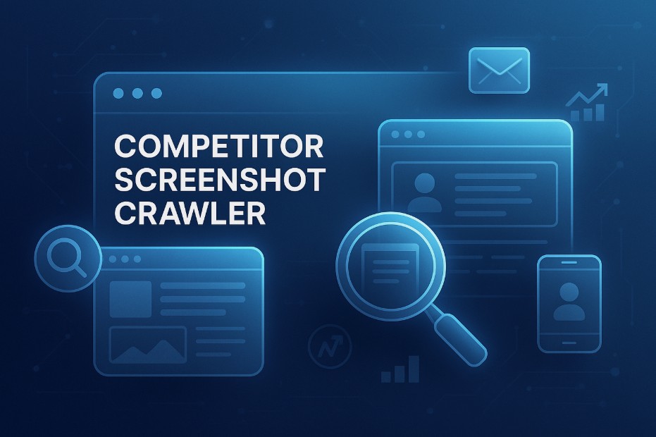 Competitor Screenshot Crawler
